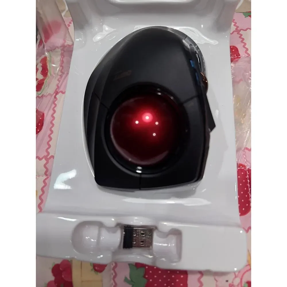 Elecom DeftPro Trackball Computer Mouse Bluetooth/USB Dongle